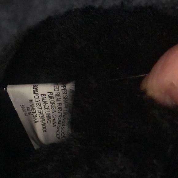 Minnetonka Suede Shearling Boots - Picture 5 of 8